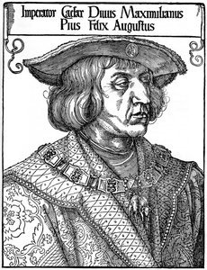 I. Maximilian császár, 1519, 1936 alkotó: Albrecht Dürer