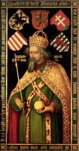 Zsigmond császár, római római császár, magyar és cseh király (1368-1437), 1600 körül alkotó: Albrecht Dürer