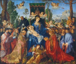 A Rózsafüzér ünnepe alkotó: Albrecht Dürer