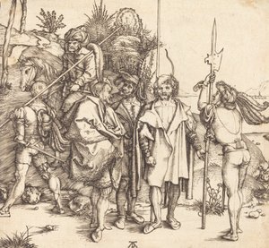 Öt katona és egy török lóháton, 14951496. alkotó: Albrecht Dürer