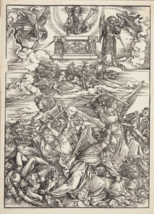 Eufrátesz négy bosszúálló angyala alkotó: Albrecht Dürer
