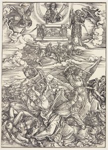 Eufrátesz négy bosszúálló angyala alkotó: Albrecht Dürer