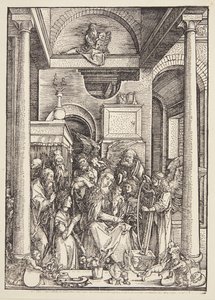 A Szűzanya dicsőítése alkotó: Albrecht Dürer