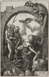 A pokol megboronálása; Christ in Limbo, A vésett szenvedélyből alkotó: Albrecht Dürer