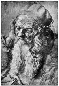 Old Man feje, 15. század vége – 16. század eleje, 1912. alkotó: Albrecht Dürer