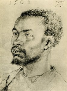Egy fekete-afrikai fej