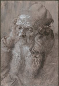 Egy öregember feje, 1521 alkotó: Albrecht Dürer