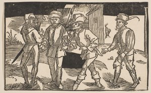 Heauton Timouroumenos, Terence vígjátékaiból, 19. századi reprint.n.d. alkotó: Albrecht Dürer
