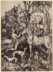 Szent Euszták alkotó: Albrecht Dürer