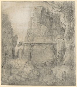 Szent Jeromos a fűzfa mellett alkotó: Albrecht Dürer