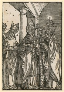 Szent Koloman (Johannes Stabius Szent Koloman szerepében) alkotó: Albrecht Dürer