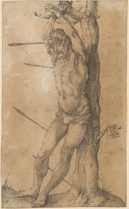 Szent Sebestyén a fánál alkotó: Albrecht Dürer