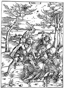 Herkules megöli a molionidákat, c1496-1498, 1936 alkotó: Albrecht Dürer