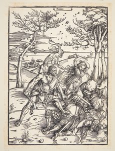 Herkules meghódítja a molionid ikreket alkotó: Albrecht Dürer
