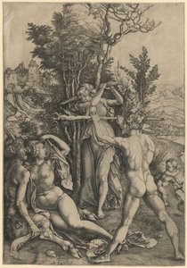 Herkules a kereszteződésnél alkotó: Albrecht Dürer
