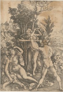 Herkules a kereszteződésnél alkotó: Albrecht Dürer