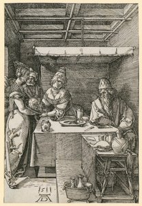 Heródiás átveszi János fejét alkotó: Albrecht Dürer