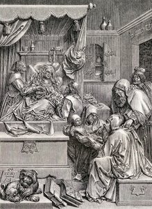 Szent János születésének domborműves szobra, 1855 alkotó: Albrecht Dürer