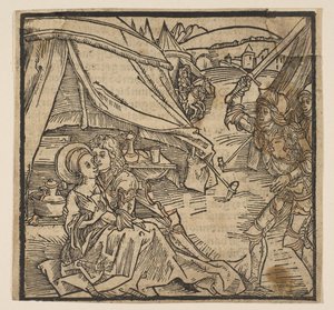 Illusztráció a Ritter von Turnból, 1493.n.d. alkotó: Albrecht Dürer