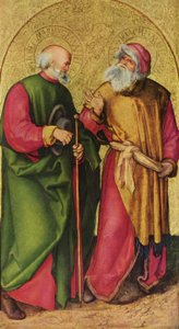 Jabach-oltár: Szent József és Szent Joachim alkotó: Albrecht Dürer