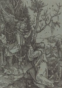 Joachim és az angyal c. 1504. alkotó: Albrecht Dürer