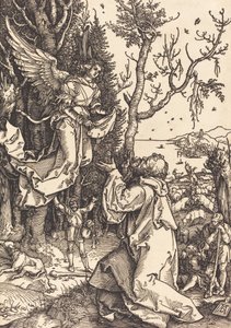 Joachim és az angyal c. 1504. alkotó: Albrecht Dürer