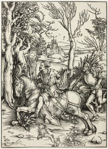 Lovag és Landsknecht alkotó: Albrecht Dürer