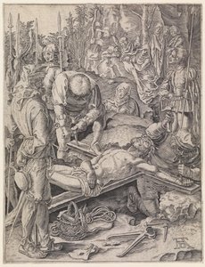 Krisztus keresztre feszítése alkotó: Albrecht Dürer