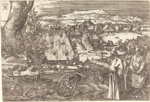 Táj az ágyúval alkotó: Albrecht Dürer