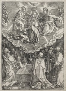 Szűz élete: Szűz mennybemenetele alkotó: Albrecht Dürer