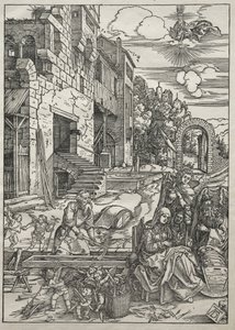 A Szűz élete: A többi Egyiptomban, 1504-1505. alkotó: Albrecht Dürer