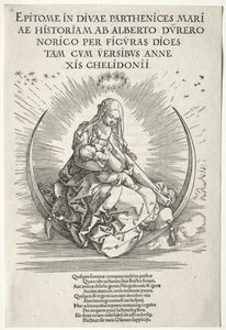 A Szűz élete: Címlap alkotó: Albrecht Dürer