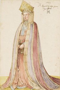 Livónia hölgy, 1521. alkotó: Albrecht Dürer
