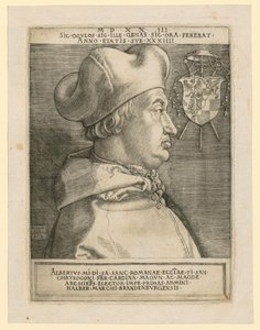 Oroszlános címer kakassal alkotó: Albrecht Dürer