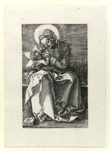 Madonna szoptatja a gyermeket, 1519 alkotó: Albrecht Dürer