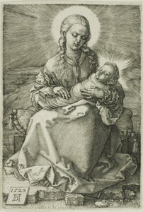 Madonna a bepólyált csecsemővel alkotó: Albrecht Dürer