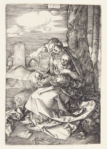 Madonna körtével alkotó: Albrecht Dürer