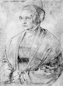 Brandenburg-Ansbach Margit, 1525, 1936 alkotó: Albrecht Dürer