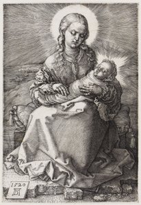 Mária a csecsemővel a karjában alkotó: Albrecht Dürer