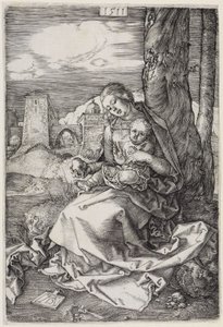 Mária a körtével alkotó: Albrecht Dürer