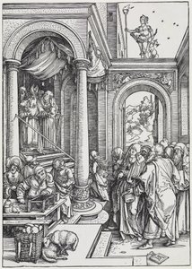 Mária templomba menetele alkotó: Albrecht Dürer