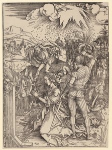 Szent Katalin vértanúsága alkotó: Albrecht Dürer