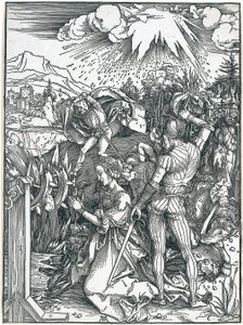 Szent Katalin mártíromsága alkotó: Albrecht Dürer