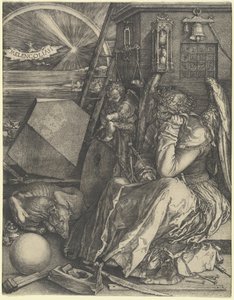 Melankólia I alkotó: Albrecht Dürer
