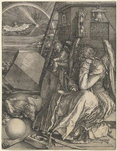 Melankólia I alkotó: Albrecht Dürer