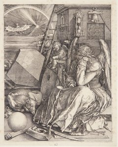 Melankólia I alkotó: Albrecht Dürer
