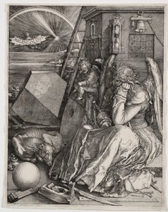 Melankólia I alkotó: Albrecht Dürer