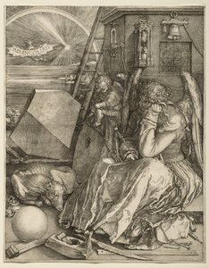 Melenkólia I, 1514 alkotó: Albrecht Dürer