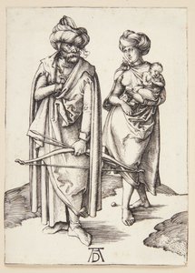 Keleti család alkotó: Albrecht Dürer