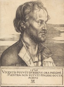Melanchthon Fülöp, 1526. alkotó: Albrecht Dürer